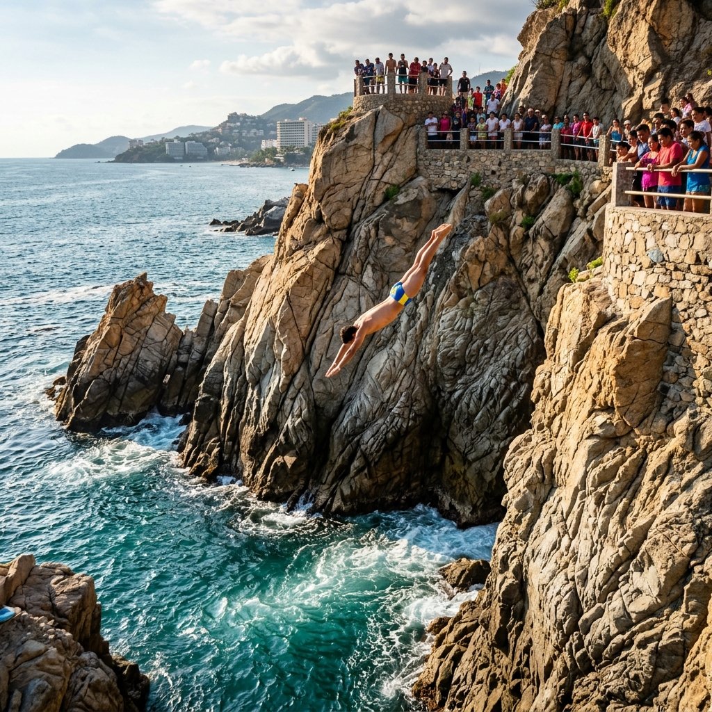 La Quebrada en Acapulco